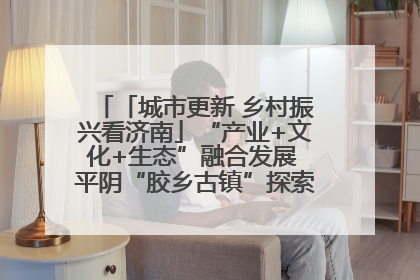 「城市更新 乡村振兴看济南」“产业+文化+生态”融合发展 平阴“胶乡古镇”探索振兴路径成效显著