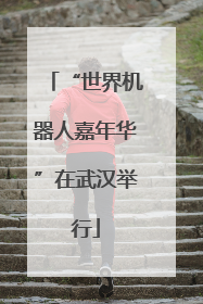 “世界机器人嘉年华”在武汉举行