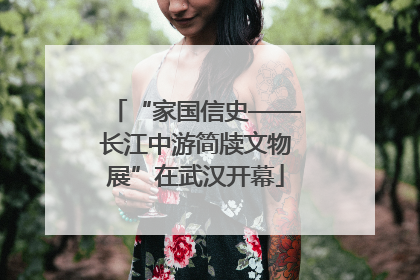 “家国信史——长江中游简牍文物展”在武汉开幕