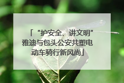 “护安全、讲文明”雅迪与包头公安共塑电动车骑行新风尚