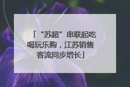 “苏超”串联起吃喝玩乐购，江苏销售客流同步增长