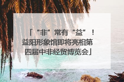 “非”常有“益”！益阳形象馆即将亮相第四届中非经贸博览会