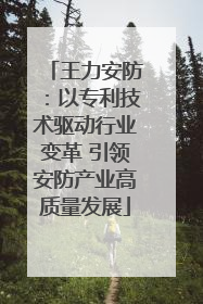 王力安防：以专利技术驱动行业变革 引领安防产业高质量发展
