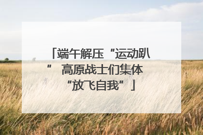 端午解压“运动趴” 高原战士们集体“放飞自我”