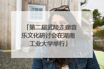 第二届武陵走廊音乐文化研讨会在湖南工业大学举行