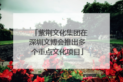 紫荆文化集团在深圳文博会推出多个重点文化项目