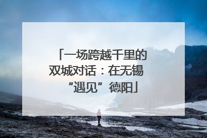 一场跨越千里的双城对话：在无锡“遇见”德阳
