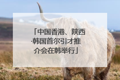 中国香港、陕西·韩国首尔引才推介会在韩举行
