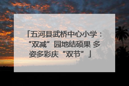五河县武桥中心小学：“双减”园地结硕果 多姿多彩庆“双节”