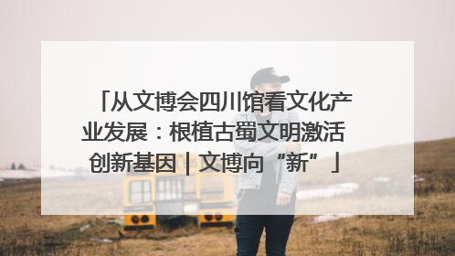 从文博会四川馆看文化产业发展：根植古蜀文明激活创新基因｜文博向“新”
