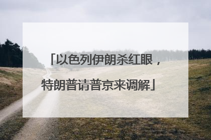 以色列伊朗杀红眼，特朗普请普京来调解