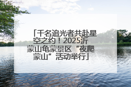 千名追光者共赴星空之约！2025沂蒙山龟蒙景区“夜爬蒙山”活动举行