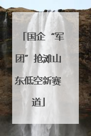 国企“军团”抢滩山东低空新赛道