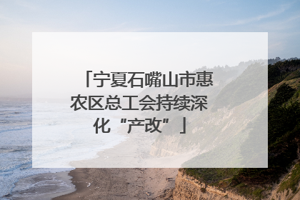 宁夏石嘴山市惠农区总工会持续深化“产改”