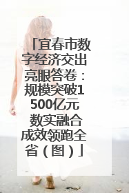 宜春市数字经济交出亮眼答卷：规模突破1500亿元 数实融合成效领跑全省（图）