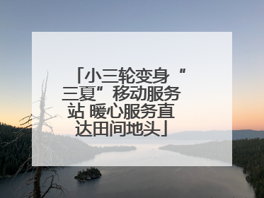 小三轮变身“三夏”移动服务站 暖心服务直达田间地头