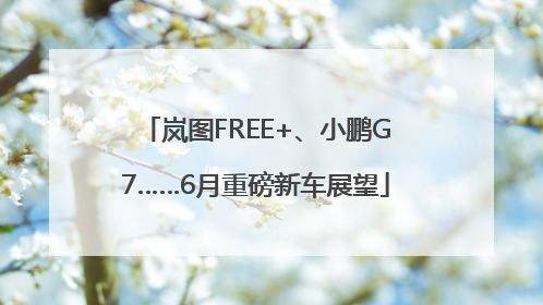 岚图FREE+、小鹏G7……6月重磅新车展望