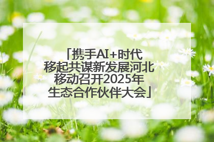 携手AI+时代 移起共谋新发展河北移动召开2025年生态合作伙伴大会