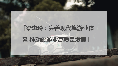 梁惠玲：完善现代旅游业体系 推动旅游业高质量发展