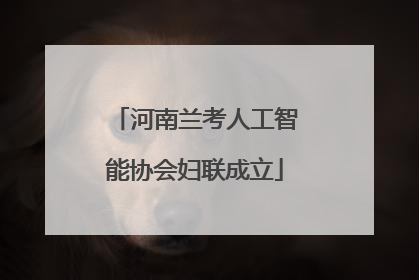 河南兰考人工智能协会妇联成立