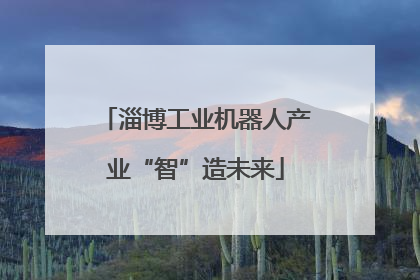 淄博工业机器人产业“智”造未来