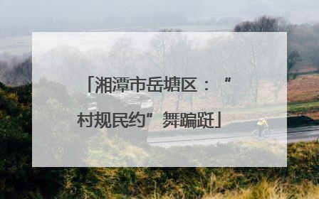 湘潭市岳塘区：“村规民约”舞蹁跹