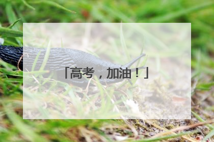 高考，加油！