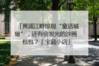 黄浦江畔惊现“童话城堡”，还有会发光的沙画包包？｜宝藏小店
