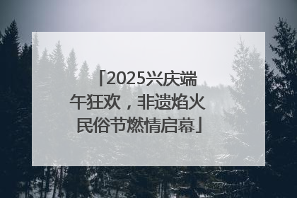 2025兴庆端午狂欢，非遗焰火民俗节燃情启幕
