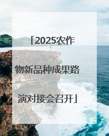 2025农作物新品种成果路演对接会召开