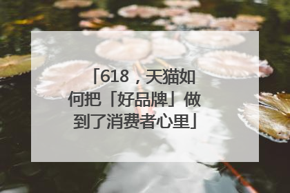 618，天猫如何把「好品牌」做到了消费者心里
